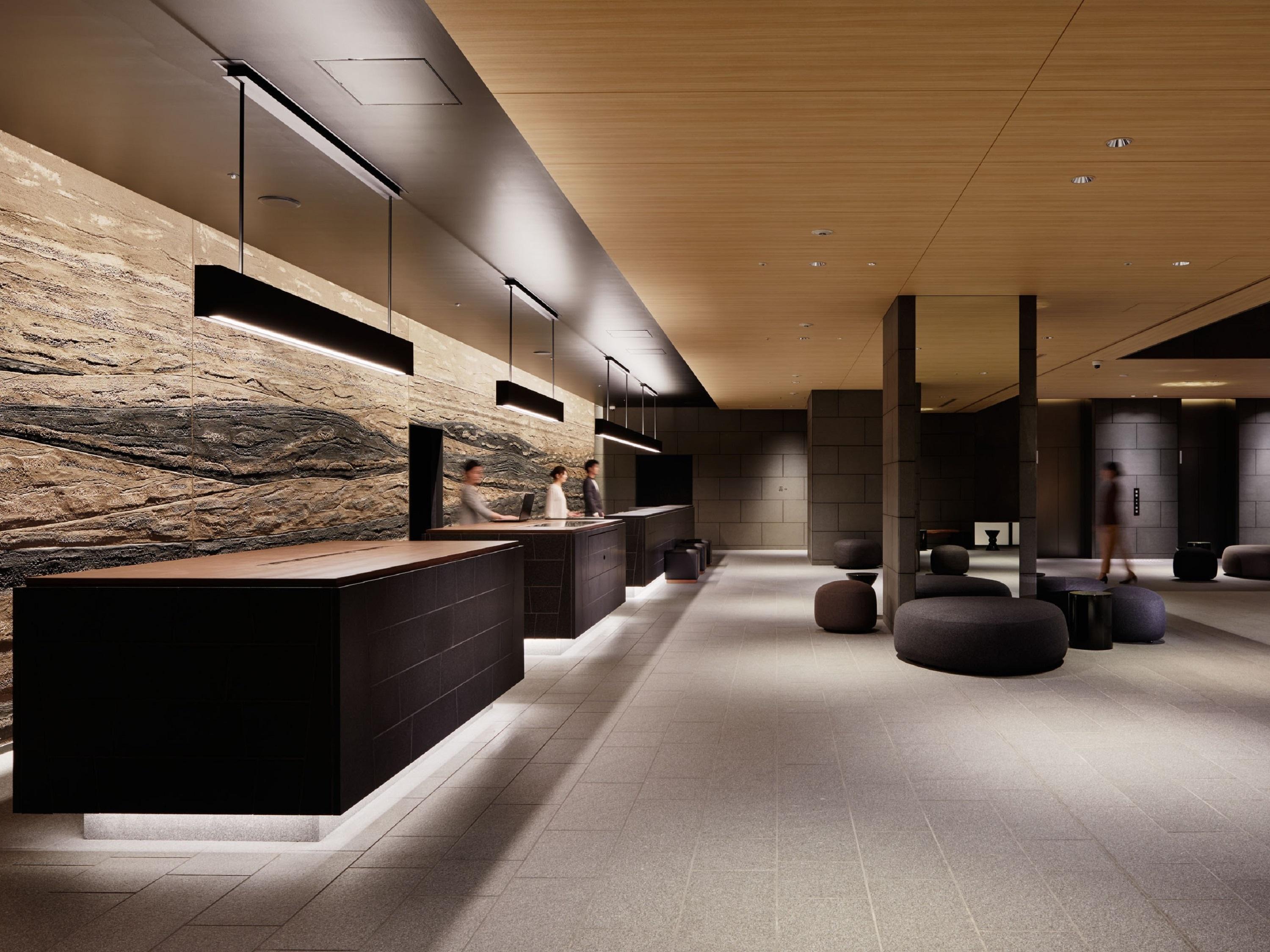 The Thousand Kjóto Exteriér fotografie The lobby of the hotel