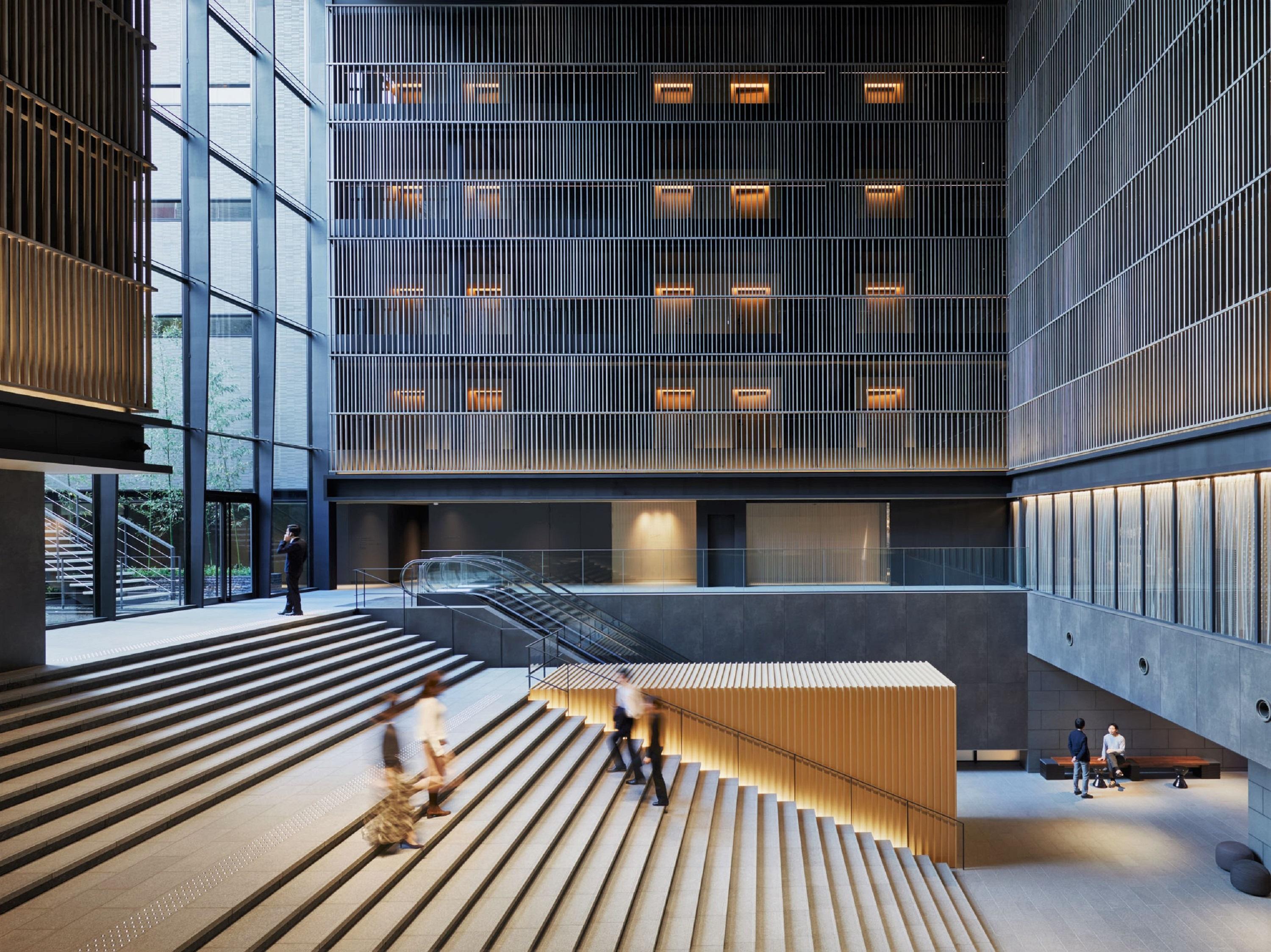 The Thousand Kjóto Exteriér fotografie Interior of the National Museum of Art, Osaka