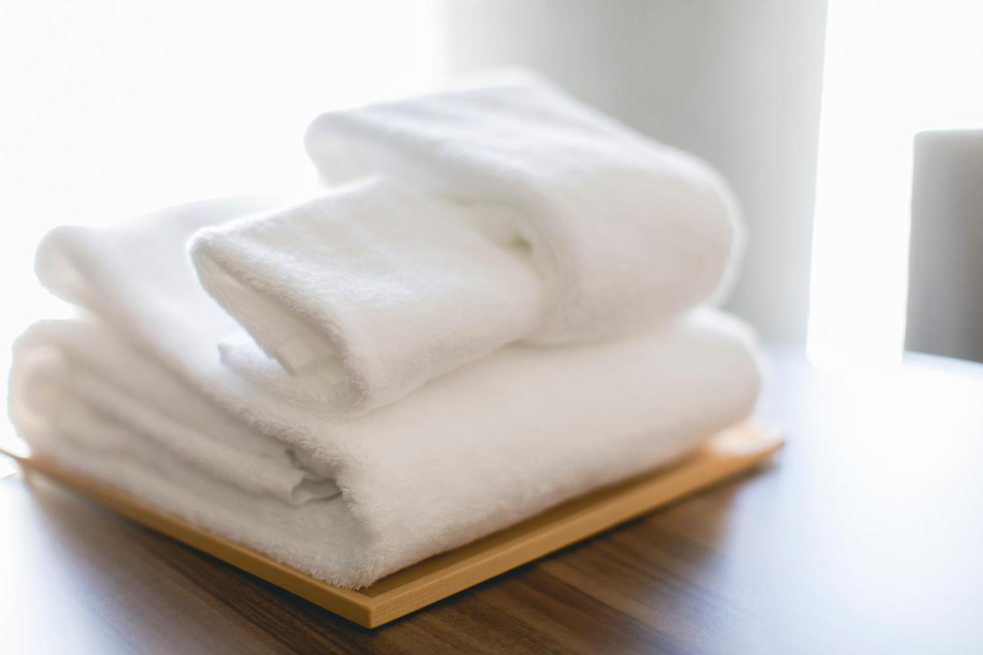 The Thousand Kjóto Exteriér fotografie A folded towel