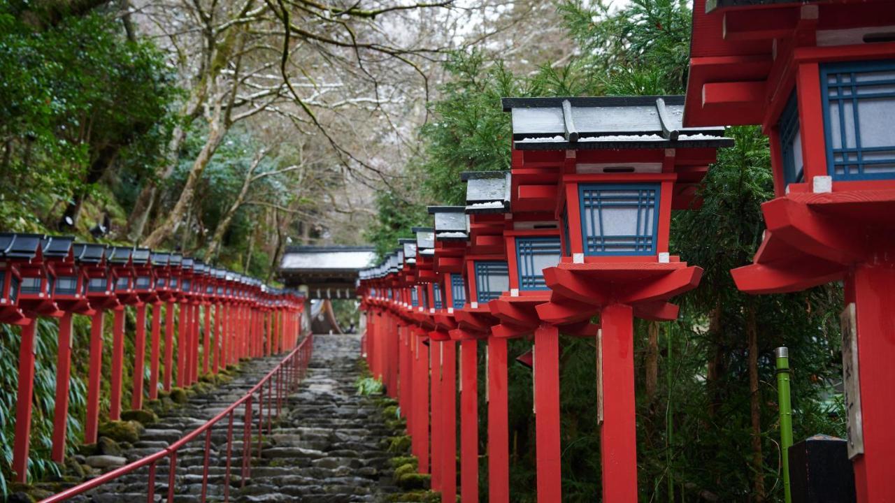 The Thousand Kjóto Exteriér fotografie The path to the shrine